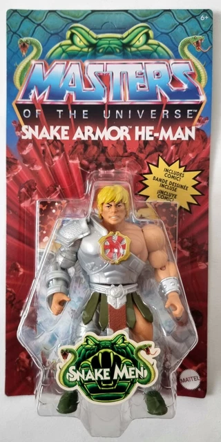 SNAKE ARMOR HE MAN + MOTU ORIGINS 2023 Masters Universe MATTEL NEU #AUSWAHL MOC