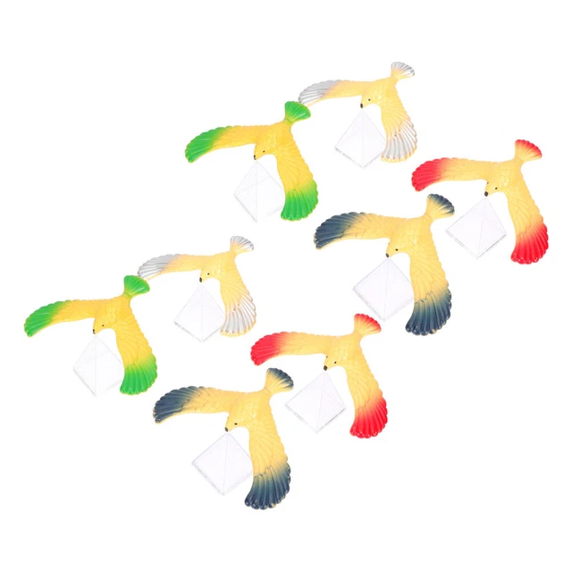 8 piezas Equilibrio Águila Pájaros Juguetes Plástico Pájaros Juguetes Educativos Niños Juguetes