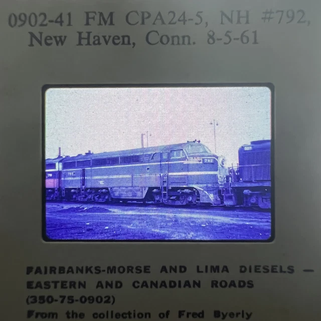 0902-41 FM CPA24-5, NH #792New Haven, Conn. 8-5-61