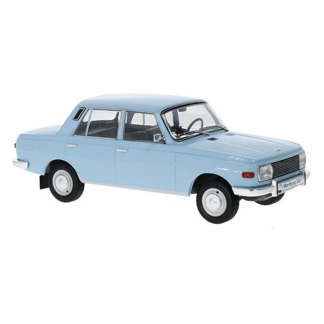 Modellfahrzeug Wartburg 353, hellblau, 1967.