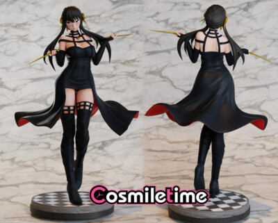 ANIME SPY X Family 1/24 Scale Yor Forger unpainted anime action figure