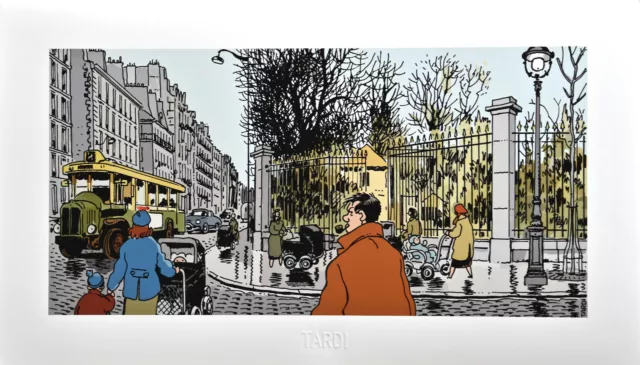 Tardi . Tirage de luxe"Nestor Burma VIème arrondissement"