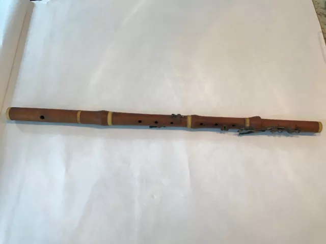 Antique 1815-1819 ASTOR HORWOOD English London Early Flute Boxwood England