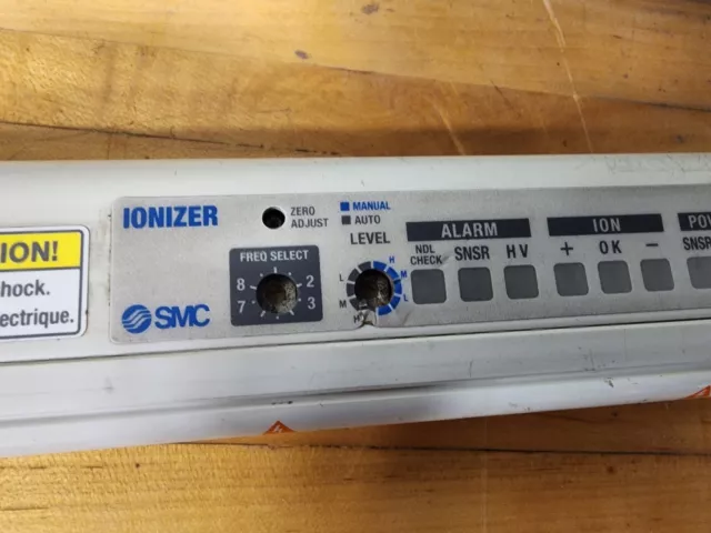 Smc Izs31-780P Bar Type Ionizer 9-Point 24Vdc 3