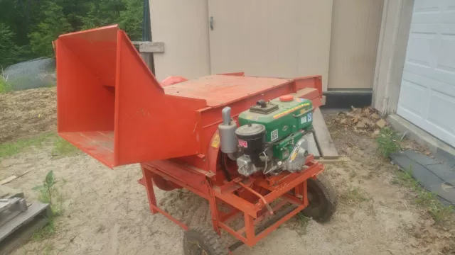 Mobile Grain Thresher - wheat, oats, barley, millet, etc; small grain processing