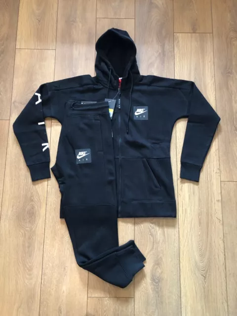 Nike air max tracksuit sales black