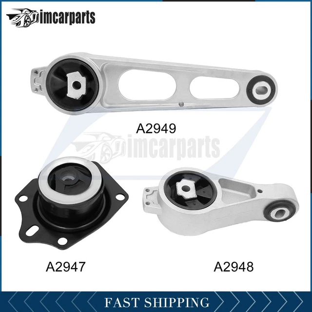 Engine Motor Mount 3PC For 2003 2004 2005 Dodge Neon SXT Sedan 2.0L 2949 2948