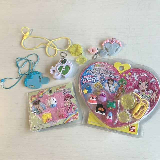 GLITTER FORCE SMILE Precure Toy Set Pretty necklace & decor Pretty Cure