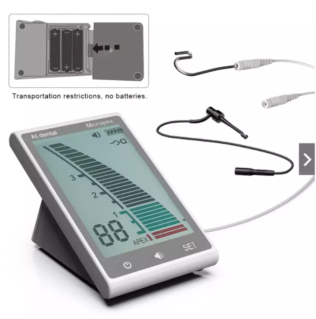 Dental Endo Apex Locator Endodontic Root Canal Finder Meter 3.7' Screen