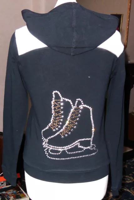 New Ice Skating Dress Jackets with Crystal Motif - Ladies Sizes 8-10 & 10-12