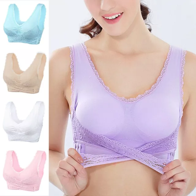 Kendally Bra, Comfy Slim and Shape Bra, Comfy Corset Bra with Removable  Padding, Side Buckle Lace Bras, Front Cross Side Bras for Yoga, Exercising