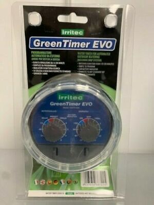 Programmatore Green Timer Evo Irritec Centralina A Pila Da Rubinetto 3/4" 2