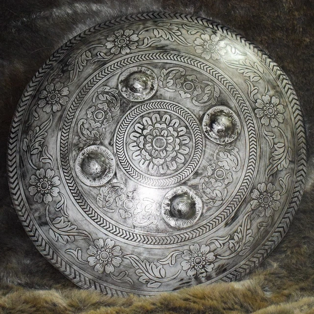 Hand Forged Medieval Knight Handmade Shield For Fighting