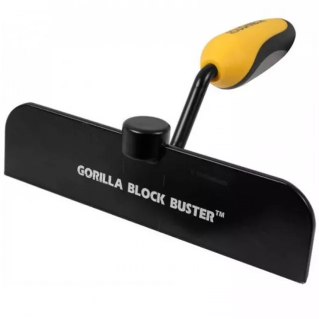 Roughneck Gorilla Block Buster 230mm (9") - Wide Heavy Duty Steel Bolster