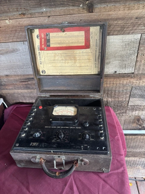 WESTON INDUSTRIAL ANALYZER Model 639 $24.99 - PicClick