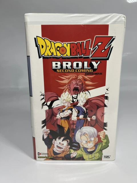 DRAGON BALL Z Broly Second Coming EDITED VHS - Very Good Shape £193.87 ...