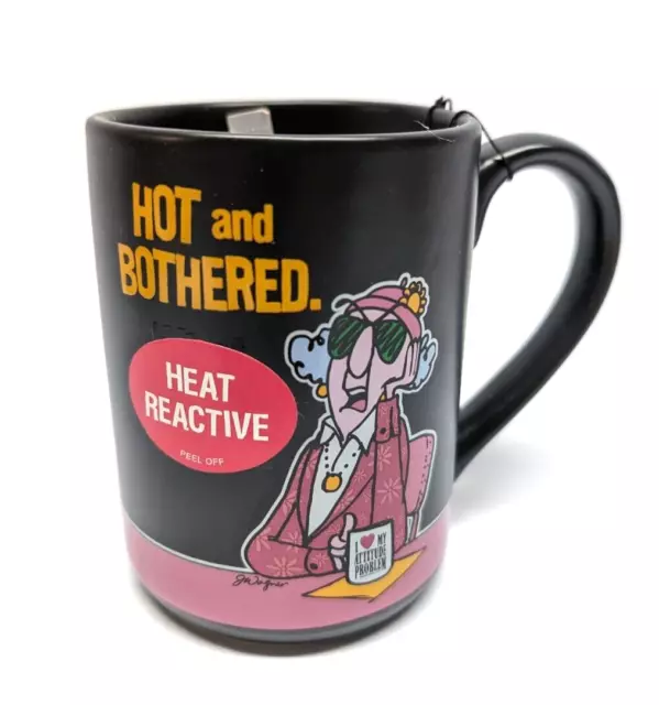 Hallmark  John Wagner's Maxine Grumpy Grandma Heat Activated Coffee Mug ~ New