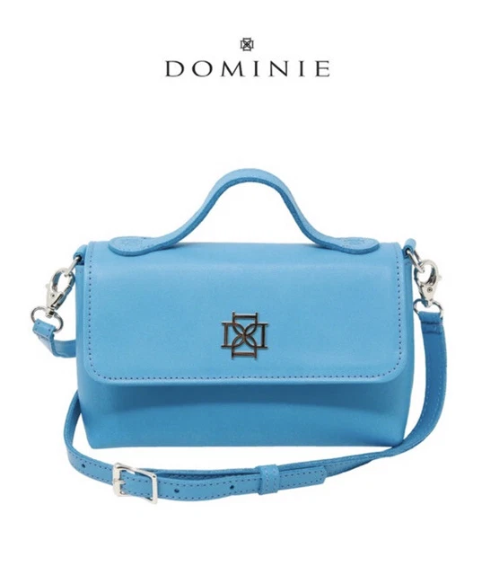 Dominie The Martini Crossbody Mini Purse Blue Leather New Dominie The Martini Crossbody Mini Purse Blue Leather New