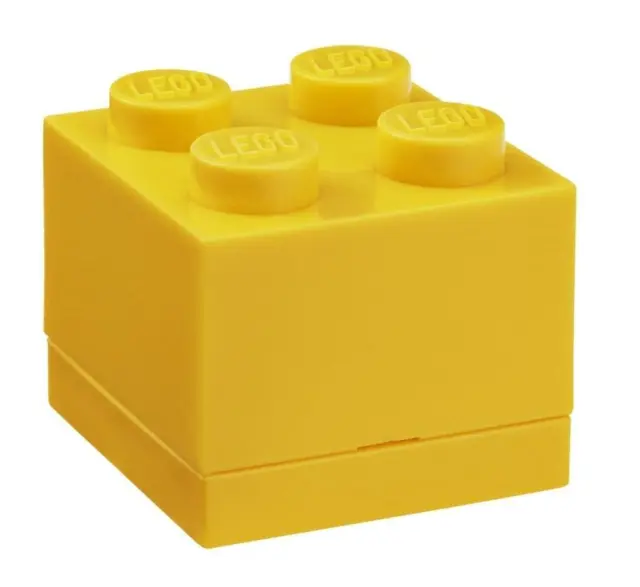 LEGO Mini Caja 4, Amarillo Brillante