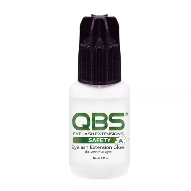 QBS® SAFETY Wimpernverlängerungskleber für Anfänger - hypoallergischer empfindlicher Kleber 3