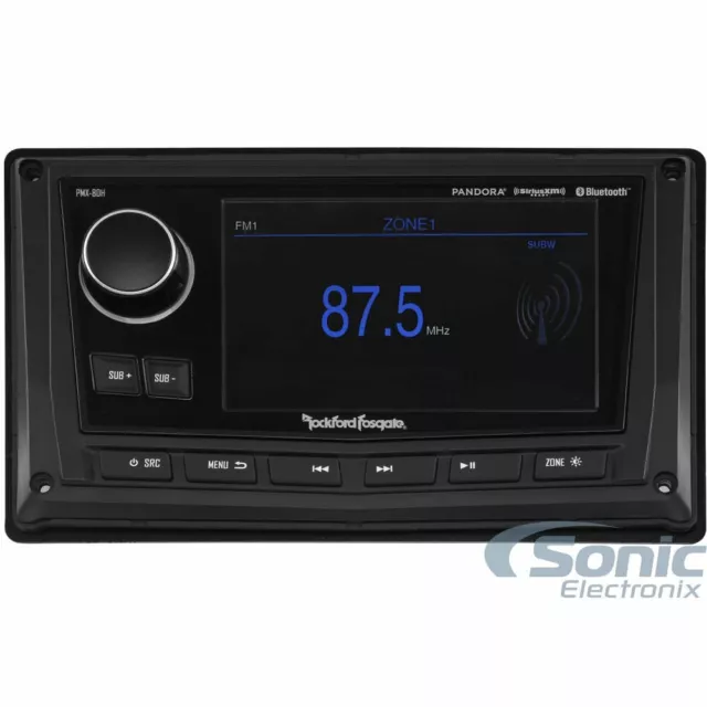 Rockford Fosgate PMX-8DH Full Function Wired 5" Punch Marine TFT Display Head