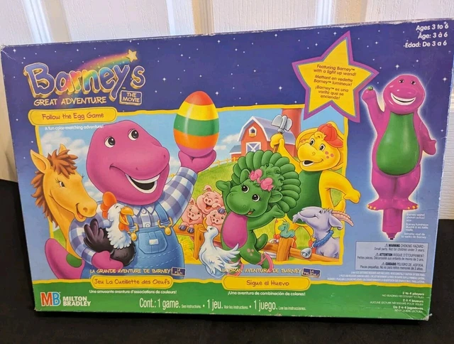 Barney S Great Adventure Film Follow Egg 1998 Milton Bradley Selten Unvollständig Eur 47 37 Barney S Great Adventure Film Follow Egg 1998 Milton Bradley Selten Unvollständig Eur 47 37