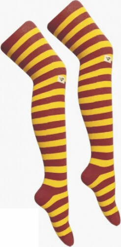 Chaussettes femme au-dessus du genou plaines et à rayures cuisses hautes adultes chaussettes extensibles OTK