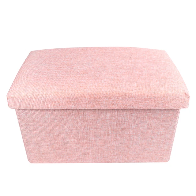 Pouf Con Conservazione Sgabello Portaoggetti Panca