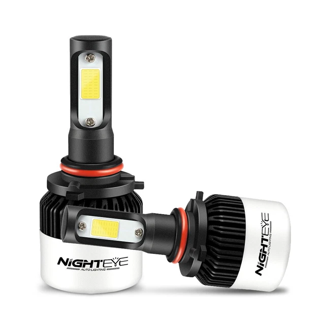 Lampada faro auto NIGHTEYE Peer 9005 HB3 LED bianco 6500K faro