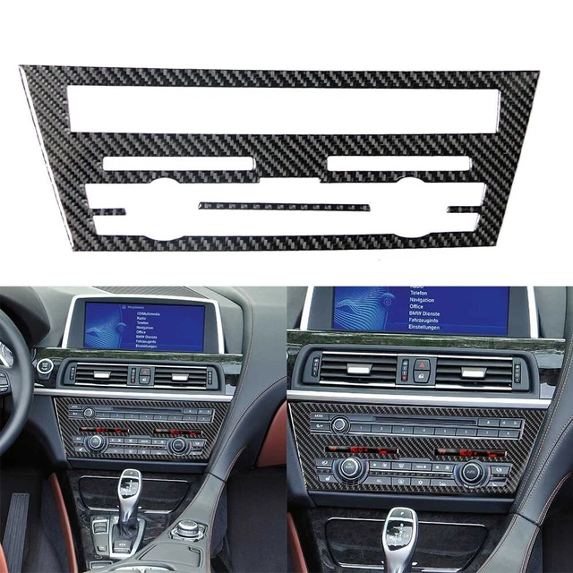 Panneau Console Centrale Fibre De Carbone Pour BMW Série G20/G21/G28/G80/G81 (LCI2 2024-2025)