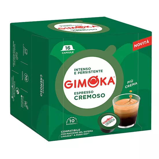 160 Cialde Capsule Caffe' Compatibili Lavazza A Modo Mio Gimoka Espresso Cremoso