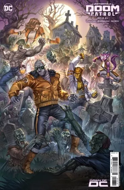 (2023) UNSTOPPABLE DOOM PATROL #6 Alan Quah 1:25 VARIANT COVER