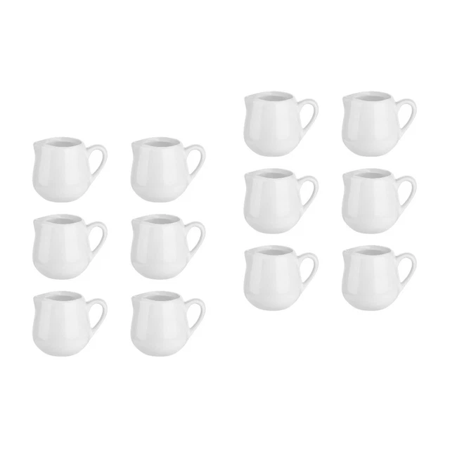 Brocca In Ceramica Per Latte E Caffè Cabilock: Mini Bollitore Nero Per Salse, Sciroppi E Zucchero (12,6 Cm) - 2