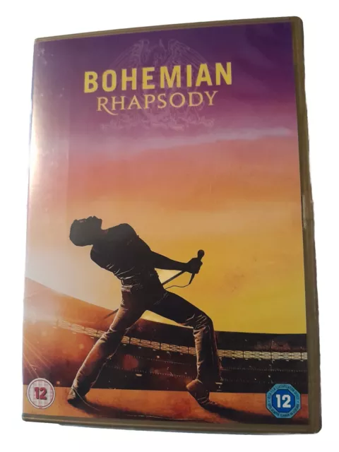 Bohemian Rhapsody (DVD, 2018) VGC, Cardboard Sleeve, Rami Malek,Mike Myers