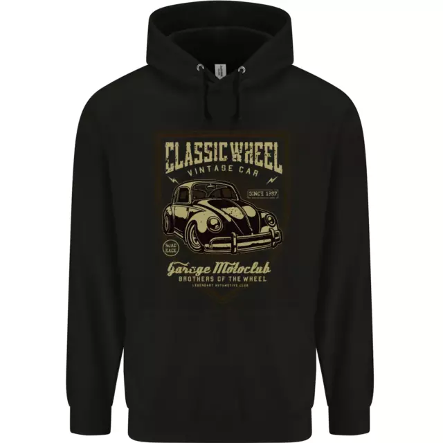 Classic Wheel Motorcycle Motorbike Biker Childrens Kids Hoodie