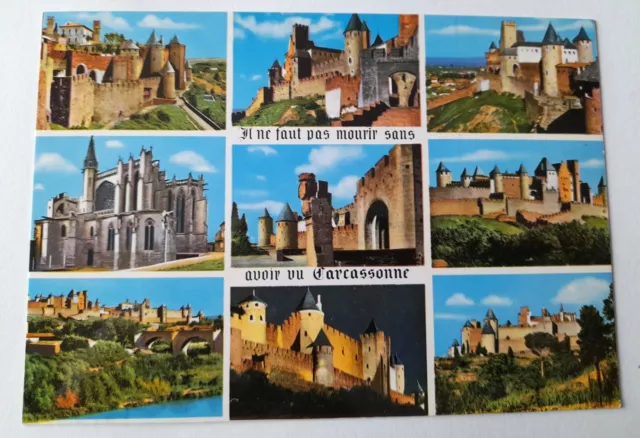 Carte postale - Carcassonne (11) - 9 vues - 1994