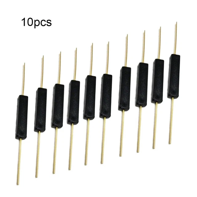 10X Plastic Encapsulated Reed Switch Magnetic Sensor Inductive Switch Tools NEW