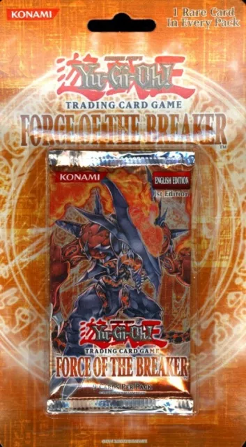 Yugioh Force Of The Breaker 1St Edition Blister Box Blowout Cards