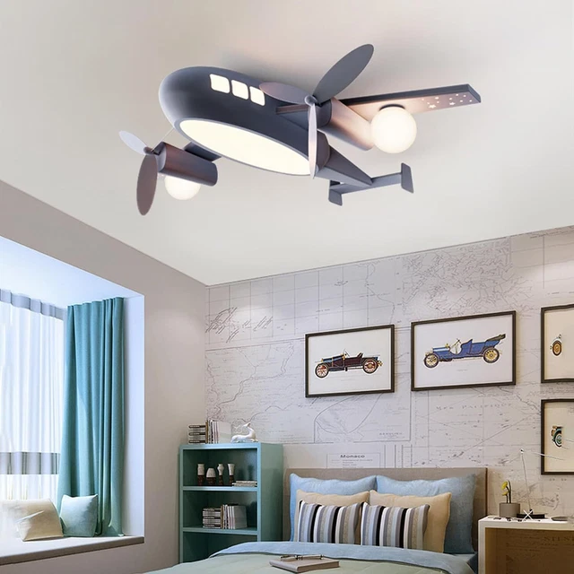 Lampada bambini plafoniera LED, metallo acrilico cameretta bambini luci illuminazione interna