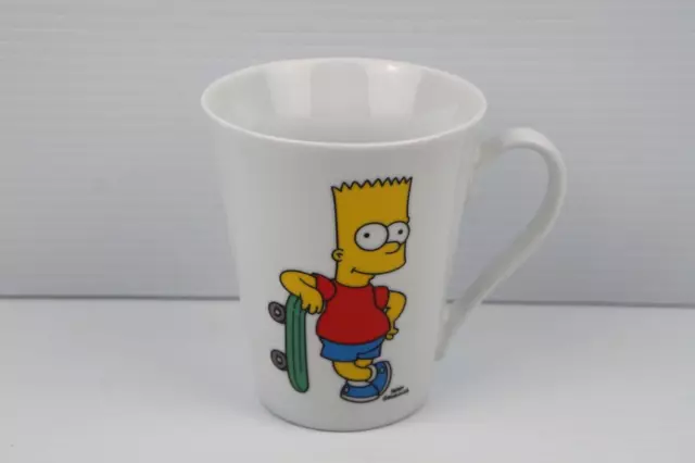 Bart Simpson The Simpsons 2008 Fox ceramic Collectable Mug Coffee Cup