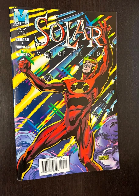 SOLAR MAN OF THE ATOM #57 (Valiant Comics 1996) -- Low Print Run -- FN