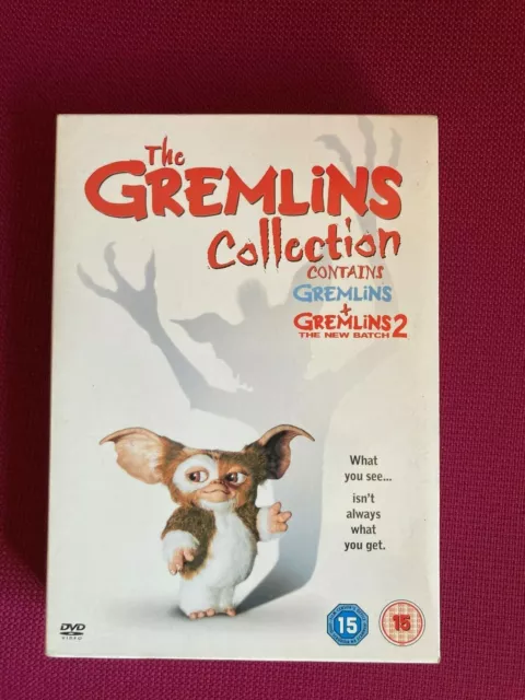 The Gremlins Collection Gremlins + Gremlins 2 The New Batch DVD 2019 2 Disc