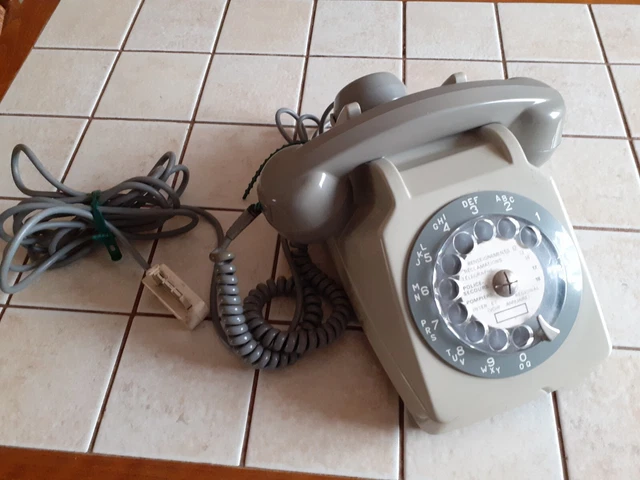 Téléphone Socotel S63 Des Années 1980 – Complet, Fonctionnel, Vintage