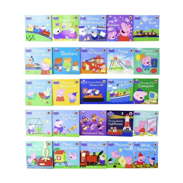The Incredible Peppa Pig Storybooks 50 Books Collection Set Paperback NEW
