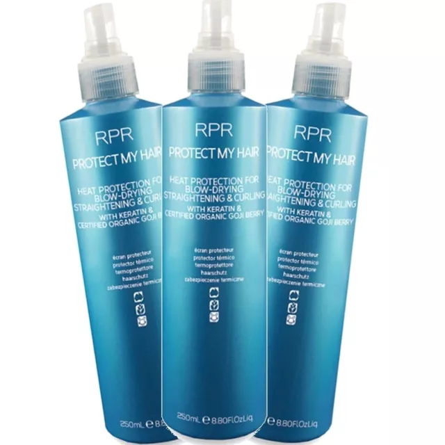 RPR Protect My Hair Heat Protection 250 ml x 3 Authorised Stockist