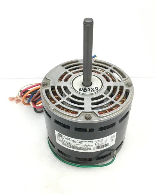 EMERSON K55HXGAY-8059 Blower Motor 1/3HP 115V 1050RPM 4SPD 60Hz 1PH 6.5A #MB289
