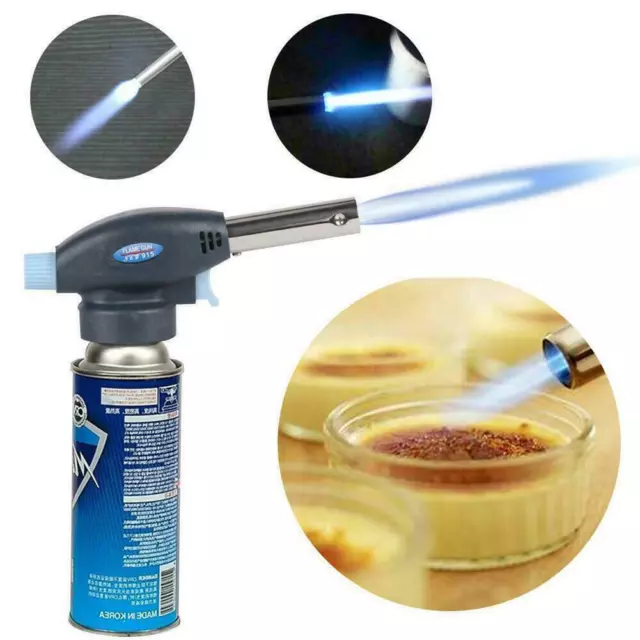 Blow Torch Butane Gas Flamethrower Burner Welding Auto Ignition / Soldering