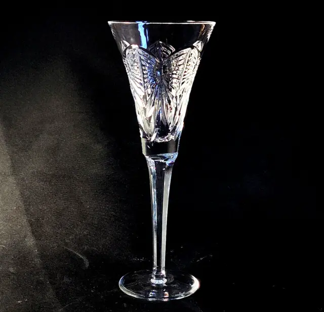 WATERFORD MILLENNIUM HAPPINESS Pair of Cut Crystal Champagne Toasting Flutes 3