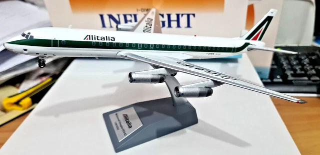 DC-8-62H, ALITALIA, REG: I-DIWN WITH STAND - INFLIGHT 200