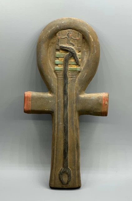 Egyptian Antiques Ankh Key Of Life Pharaonic Egypt Carved Stone Bc